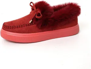 Winter Fashion Boots For Women 2024 Snow Boots Anti-Slip Outdoor Shoes Warm Fur Lined Comfortable Fuzzy Ankle Booties