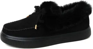 Winter Fashion Boots For Women 2024 Snow Boots Anti-Slip Outdoor Shoes Warm Fur Lined Comfortable Fuzzy Ankle Booties