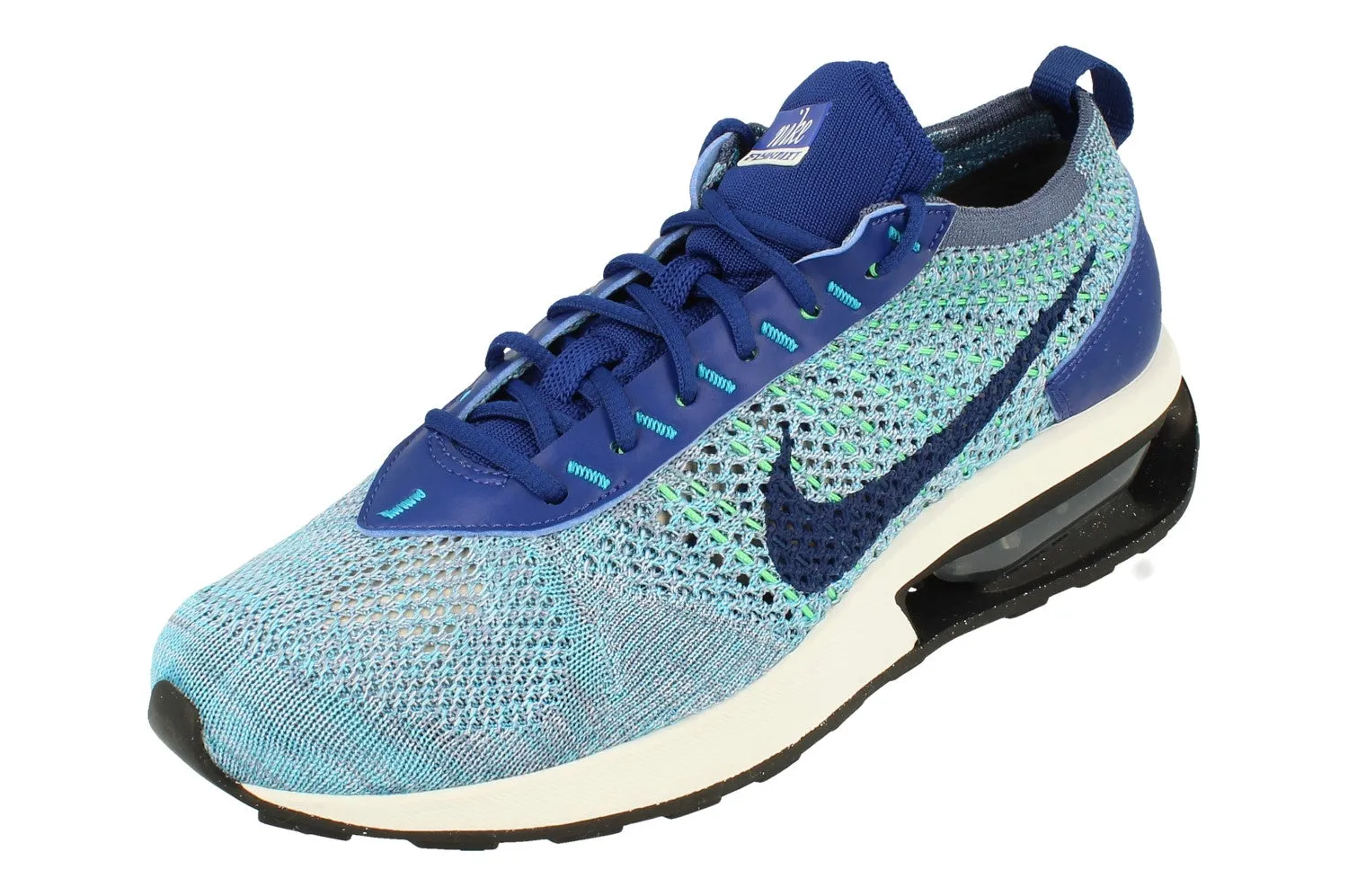 Nike Air Max Flyknit Racer Mens FD2765 400 softball shoes forefoot - padded running shoes