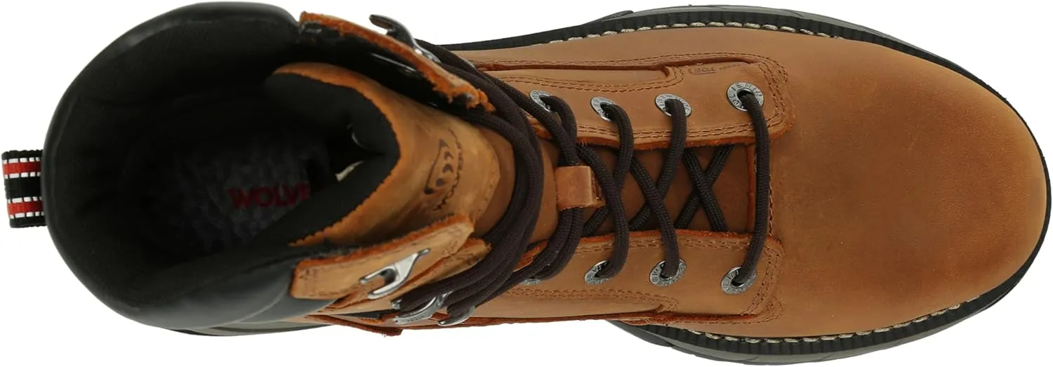 Wolverine Men's Reforce 8" Waterproof Composite Toe Industrial Boot