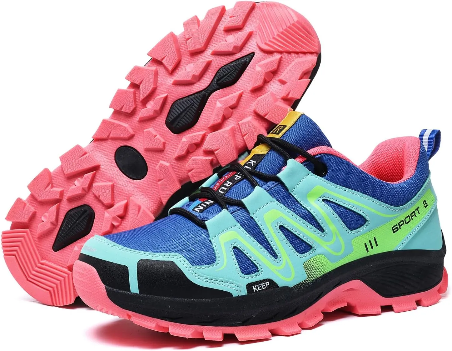 Women Fashion Walking Shoes Mesh Casual Lace-Up Non-Slip Lightweight Comfortable Breathable Running Tennis Sneakers for Women