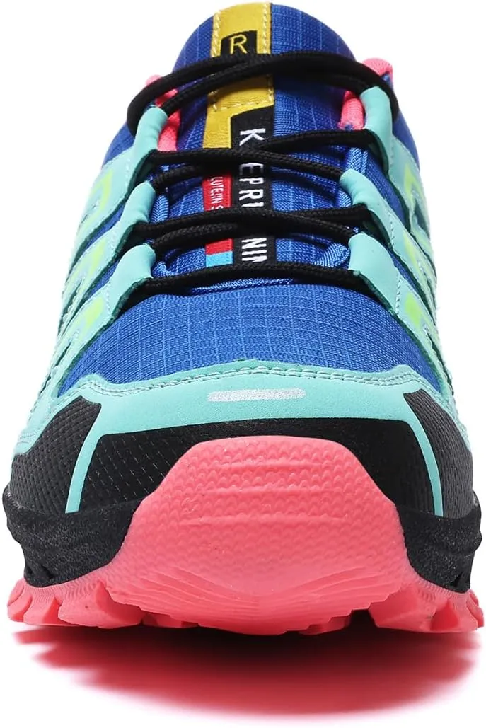 Women Fashion Walking Shoes Mesh Casual Lace-Up Non-Slip Lightweight Comfortable Breathable Running Tennis Sneakers for Women