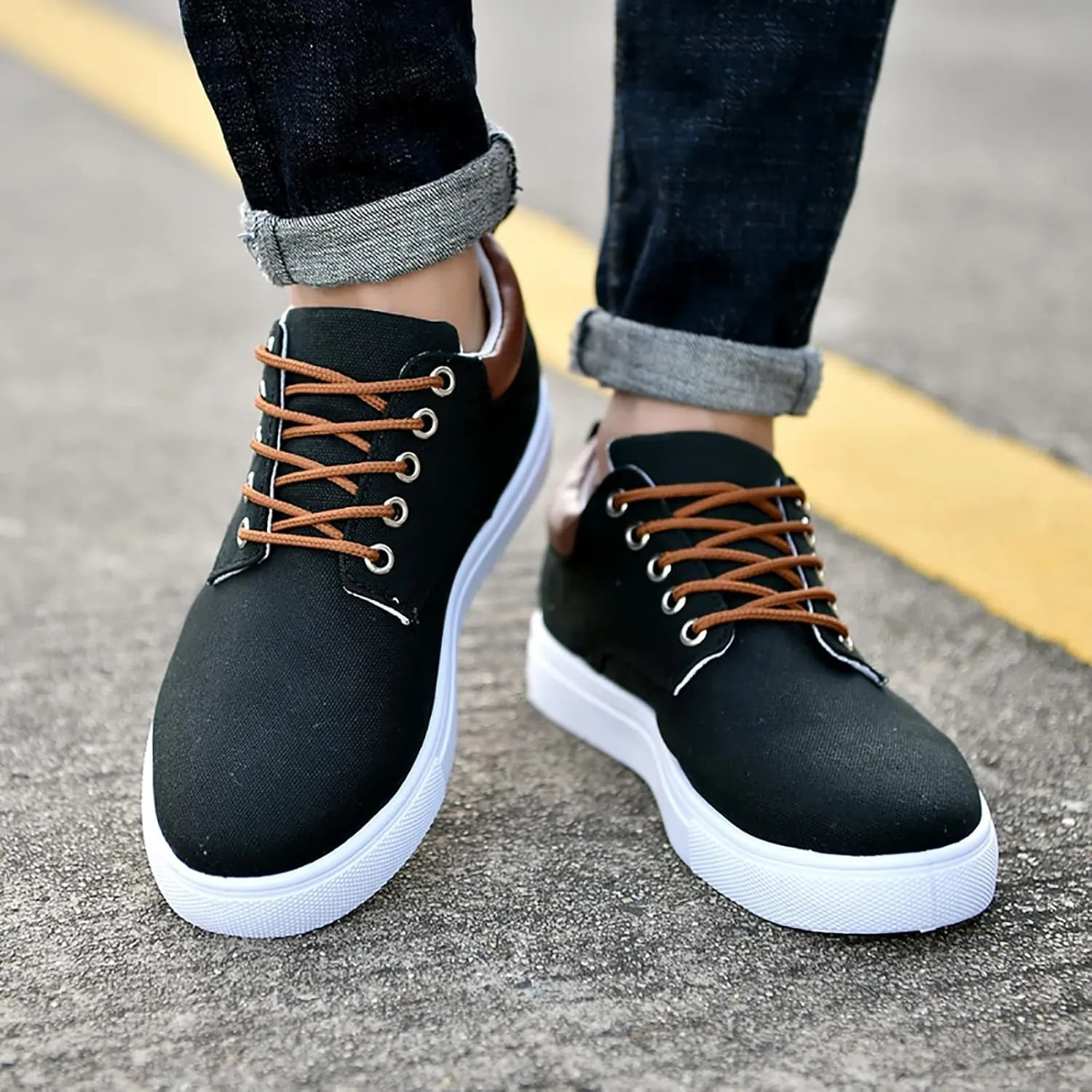 Women Walking Shoes Woven Orthopedic Soft Arch Support Lightweight Sneakers Breathable Slip On Mesh Flat Shoes