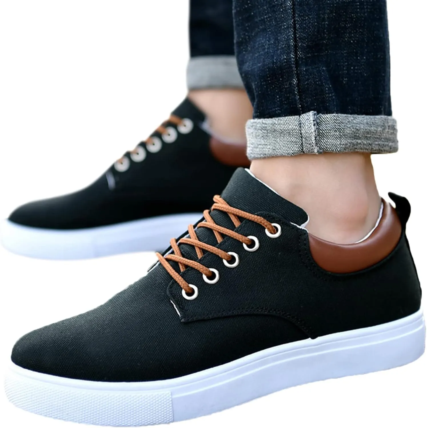 Women Walking Shoes Woven Orthopedic Soft Arch Support Lightweight Sneakers Breathable Slip On Mesh Flat Shoes