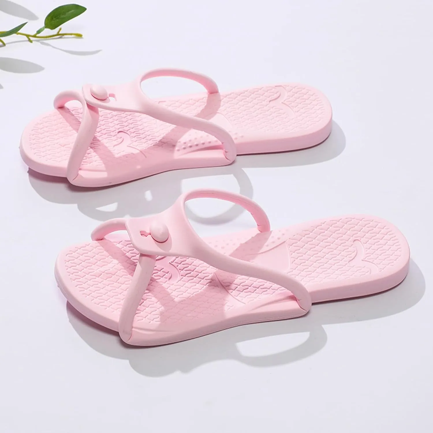 Womens Fashion Orthotic Flip Flops Thong Sandal Comfortable Soft Sole Foldable Slippers