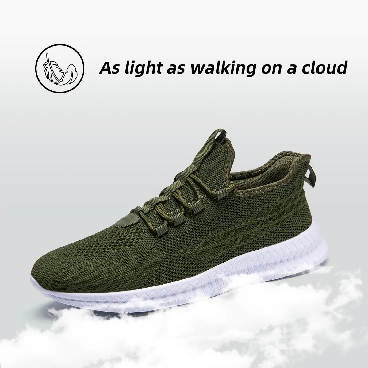 Womens Slip On Walking Shoes Ultra Light Breathable Running Comfortable Casual Fashion Sneakers Mesh Gym Workout Sports