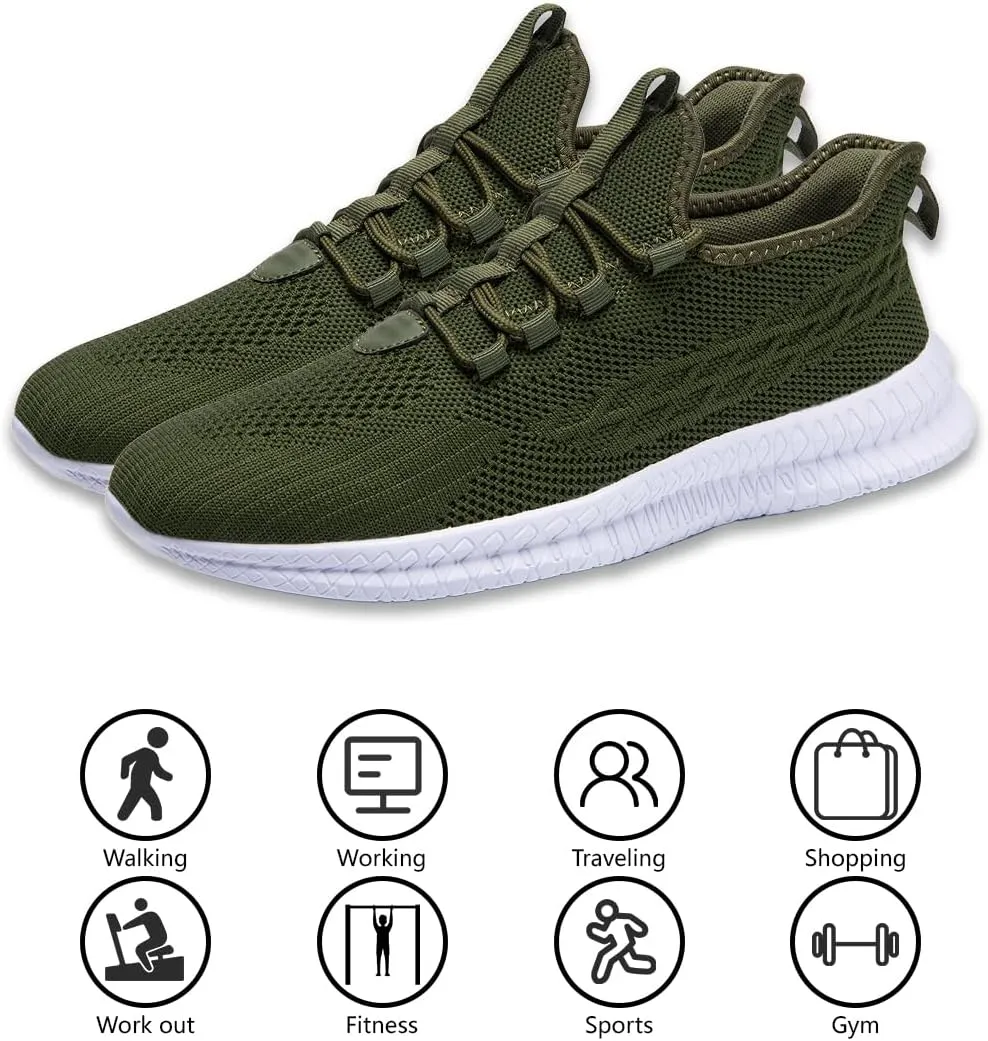 Womens Slip On Walking Shoes Ultra Light Breathable Running Comfortable Casual Fashion Sneakers Mesh Gym Workout Sports
