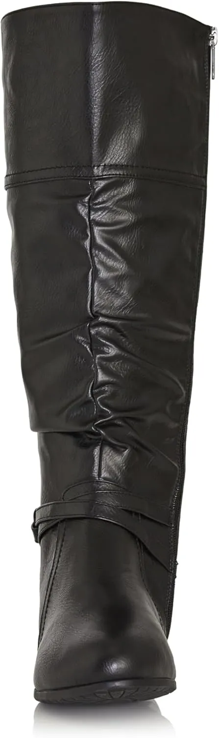 Women's WIDE FIT Chelsea Tall Boot, Brown