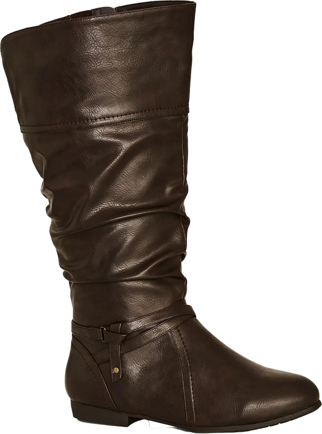 Women's WIDE FIT Chelsea Tall Boot, Brown