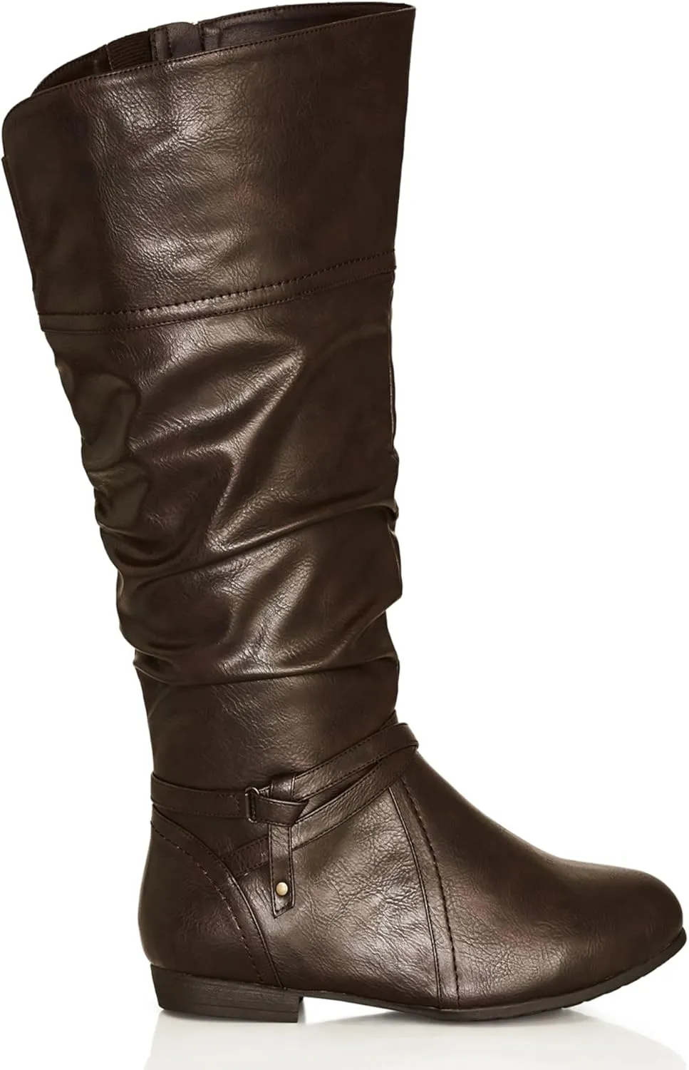 Women's WIDE FIT Chelsea Tall Boot, Brown