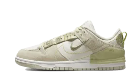 Easy Clean Surface Thermoregulating Layers Dunk Low Disrupt 2 Green Snake