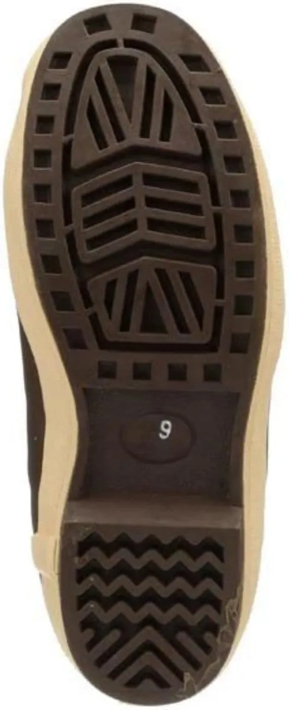 XTRATUF Mens Fishing Watertight Latex Neoprene Arch Support Slip Resistant Traction Legacy Boots, 15in Insulated - Plain Toe, Copper/Tan, 8
