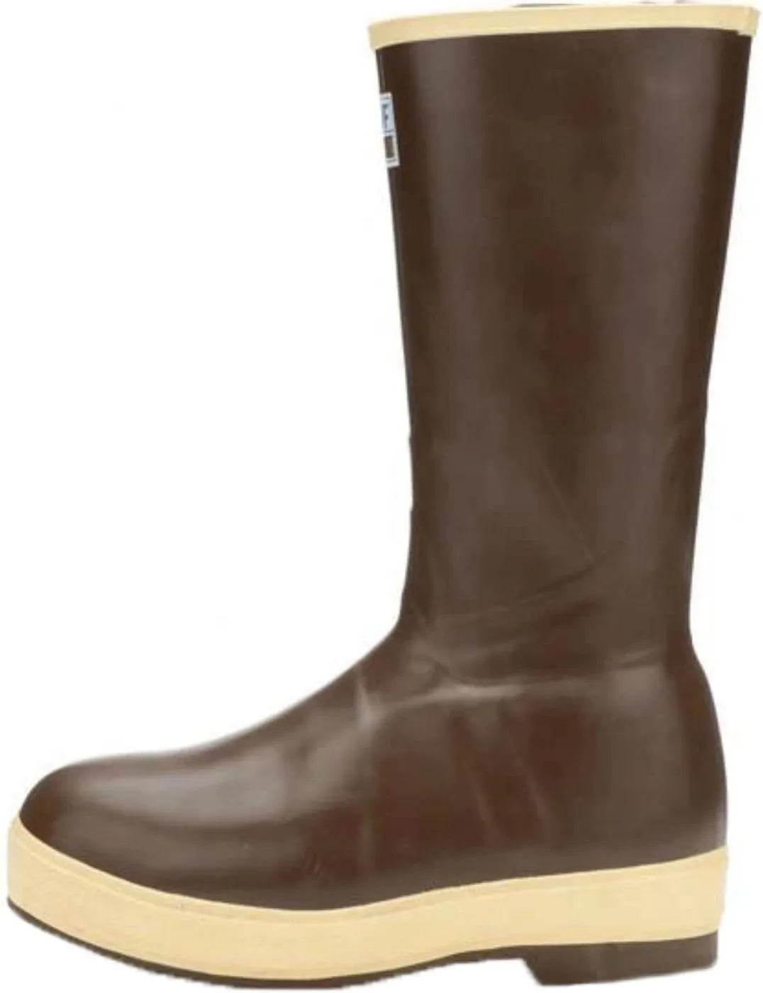 XTRATUF Mens Fishing Watertight Latex Neoprene Arch Support Slip Resistant Traction Legacy Boots, 15in Insulated - Plain Toe, Copper/Tan, 8