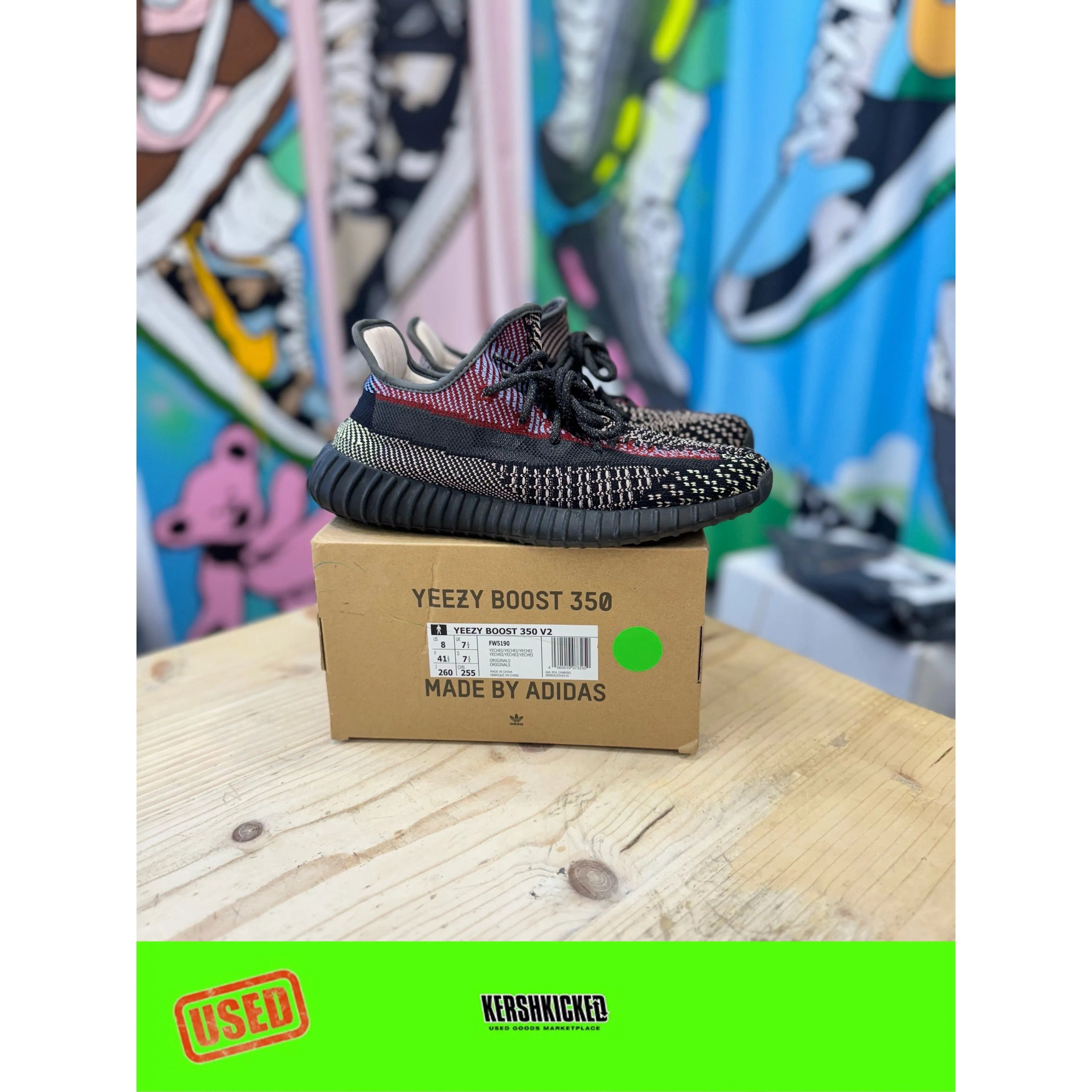 Urban Lifestyle Club Jog Yeezy 350 Yecheil UK 7.5