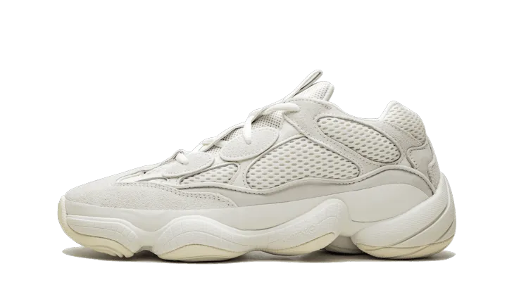 Museum Mood Sporty Chic Yeezy 500 Bone White
