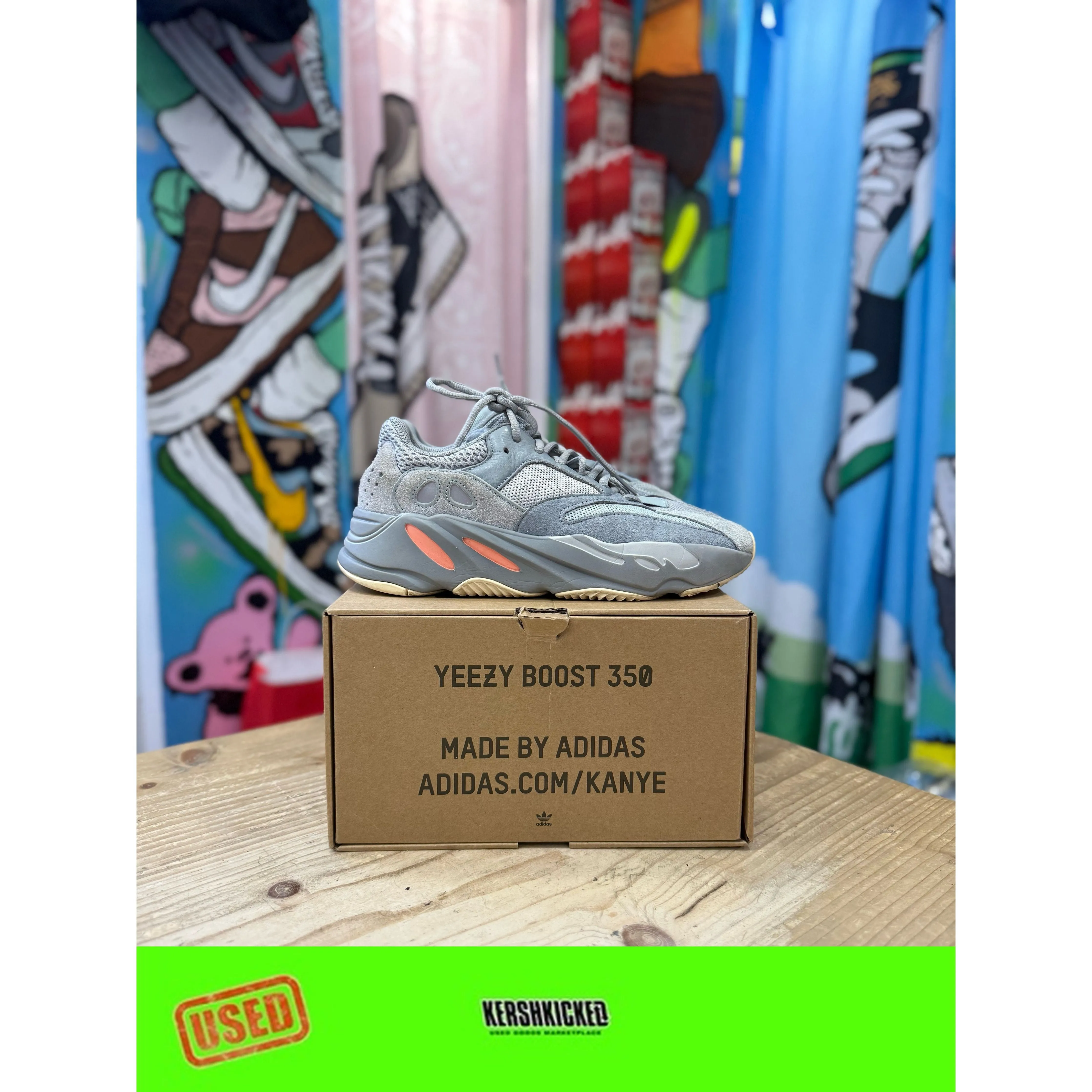 daily life Yeezy 700 Boost Inertia UK6.5