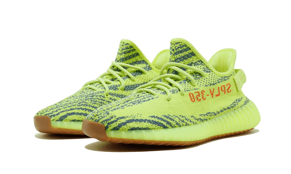 Casual Comfort Shoes Yeezy Boost 350 V2 Semi Frozen Yellow