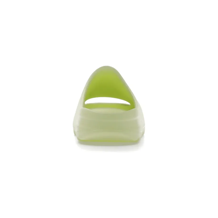Comfortable Heel Relaxation Step Yeezy Slide Glow Green (2022 Restock) (Kids)