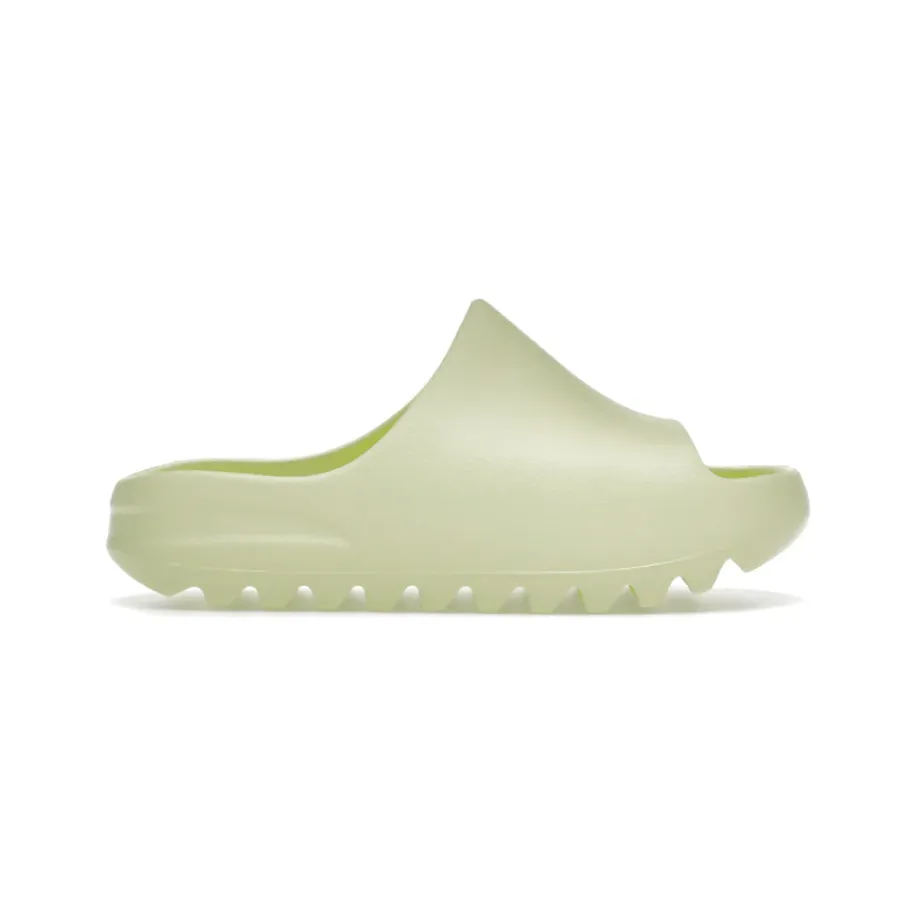Yeezy Slide Glow Green (2022 Restock) (Kids) Light Summer Slides Anti mold