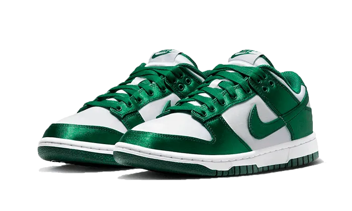 Dunk Low Satin Green Low Profile Cushioning