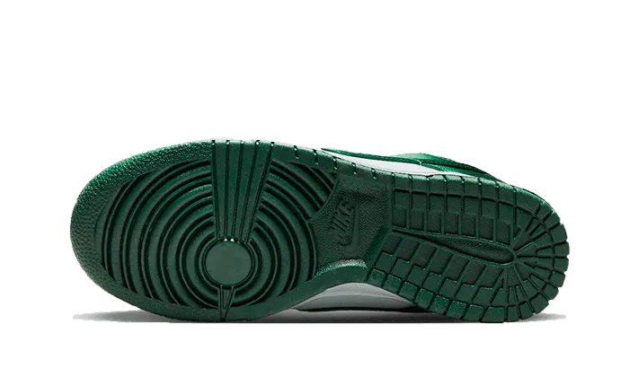 Dunk Low Satin Green Pressure Relief Grooves Compression Resistant Collar
