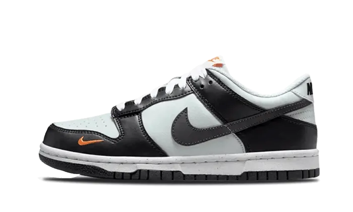 Sleek Push Harder Dunk Low Black Grey Orange