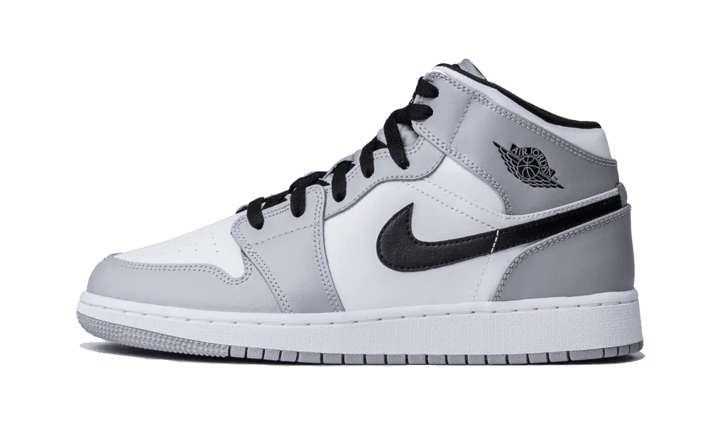 Affordable Air Jordan 1 Mid Light Smoke Grey