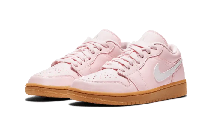 Air Jordan 1 Low Arctic Pink Gum Step Precision